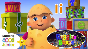 Learn Letter i 🔤 Reggie’s Boxes 🎁 Learning Letters