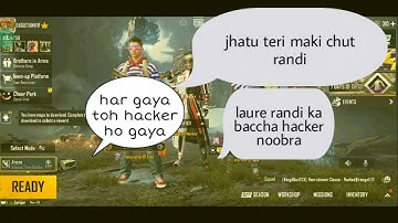 RANDOM 2 player calling me NOOB and i challenge them for room|VENOMOUS PUBG