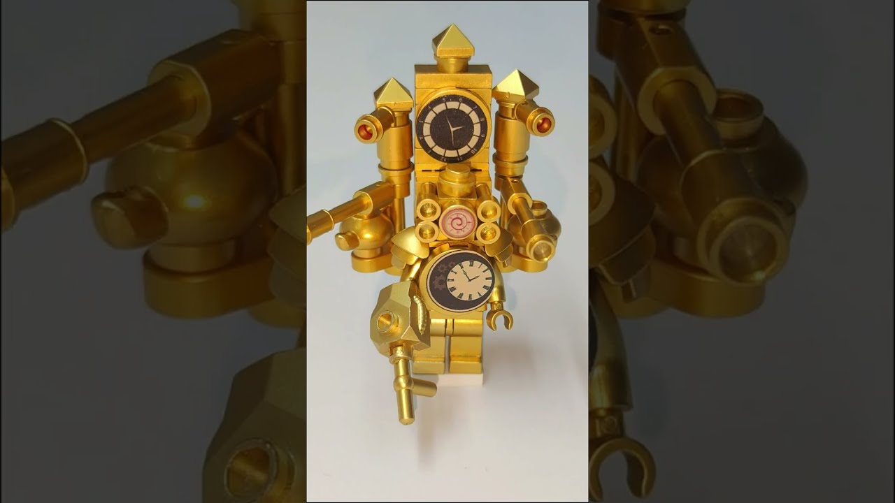 LEGO Skibidi Toilet Upgraded Titan Clockman Shorts