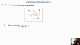 2025 ECZ Mathematics p 1 internal question 1 to 10(part 1)