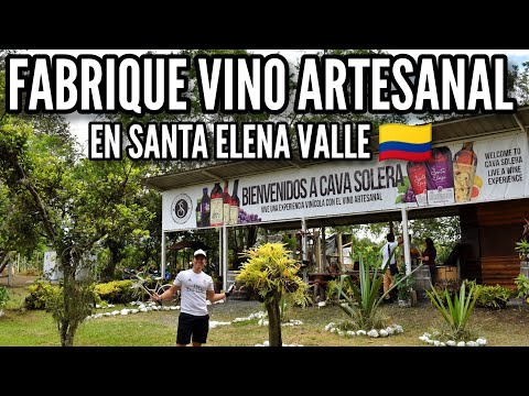 Conocí como se fabrica el VINO ARTESANAL en Santa Elena Valle del Cauca???