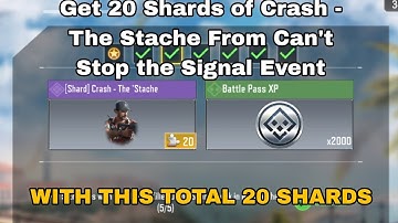 Get FREE 20 Shards of Crash - The Stache From Can