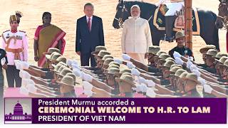 President Droupadi Murmu accorded a ceremonial welcome to H.E. To Lam, President of Viet Nam
Subscribe Now: https://goo.gl/XUQgqi Stay Updated! 🔔
President Droupadi Murmu accorded a ceremonial welcome to H.E. To Lam, President of Viet Nam at Rashtrapati Bhavan.
Follow The President of India:
►Twitter: https://twitter.com/rashtrapatibhvn
►Facebook: https://www.facebook.com/PresidentOfIndia/
►Instagram: https://www.instagram.com/presidentofindia/
►Subscribe to channel: https://www.youtube.com/presidentofindia
►Website: http://presidentofindia.nic.in/
#presidentofindia #देशकीराष्ट्रपति #राष्ट्रपति #rashtrapati #भारतकीराष्ट्रपति #droupadimurmu #द्रौपदीमुर्मु #rashtrapatibhavan #rashtrapatibhawan President Droupadi Murmu accorded a ceremonial welcome to H.E. To Lam, President of Viet Nam