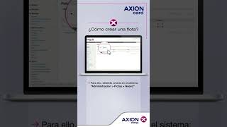 #Tutorial | AXION CARD - ¿Cómo crear una flota? screenshot 2