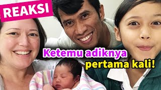 Reaksi Anak Campur Indonesia-Australia Ketemu Adiknya Pertama Kali | Istri Bule Melahirkan