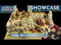 Arid badlands display board for sale by white metal games
