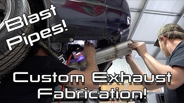 Fabricating A Custom Exhaust System (With Blast Pipes!): 240SX Restomod Ep.31