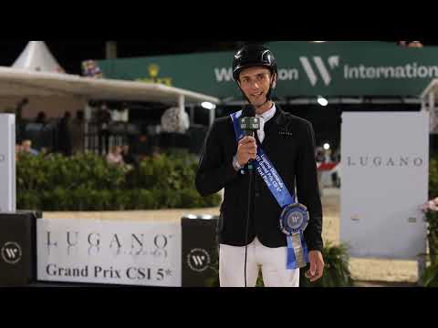 Richard Vogel & United Touch S Win Lugano Diamond 5* Grand Prix