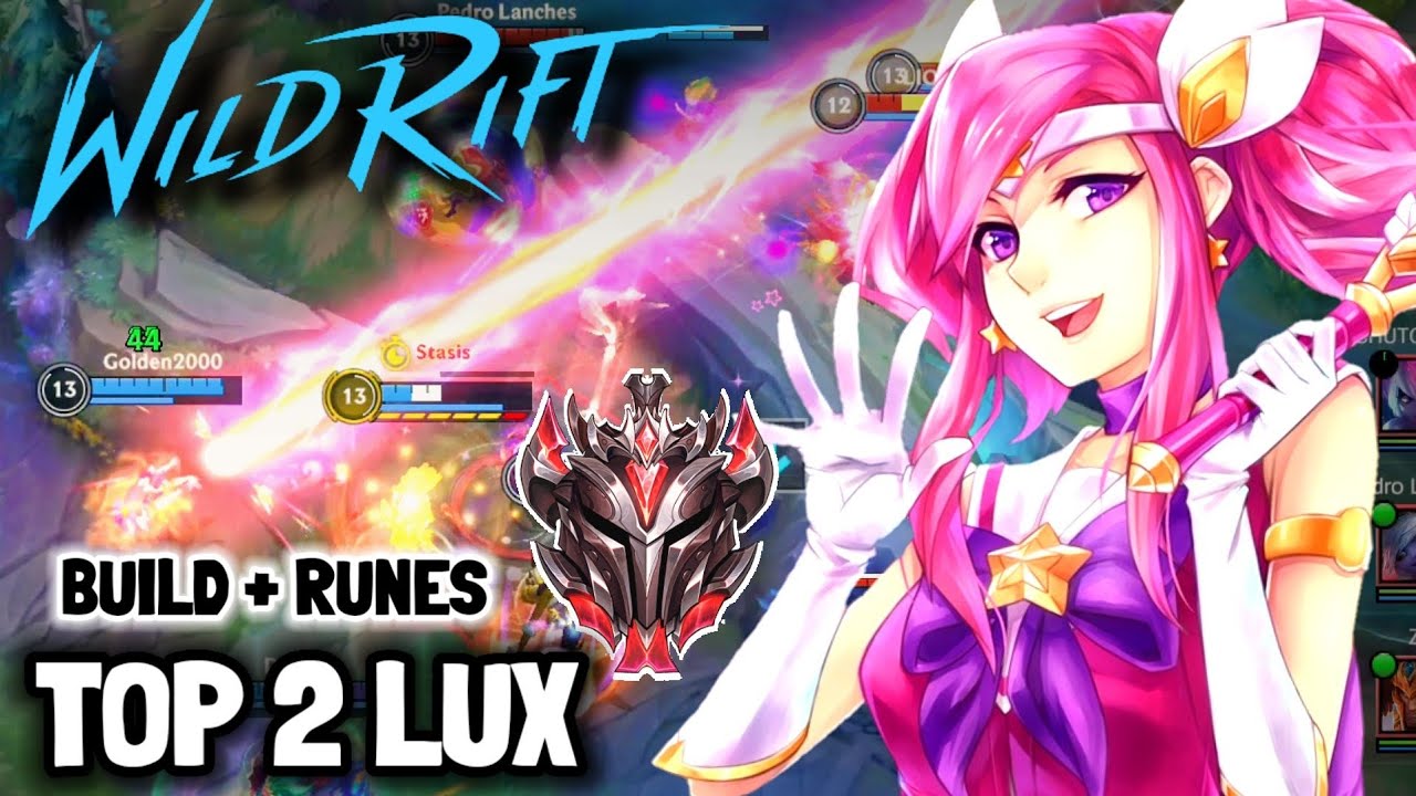 Wild Rift Top 2 Lux - Grandmaster Full Ranked