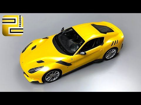 1/18 BBR フェラーリ F12 tdf GIALLO MODENA Unboxing] Ferrari F12 TDF 1:18 BBR YELLOW Giallo Modena - YouTube