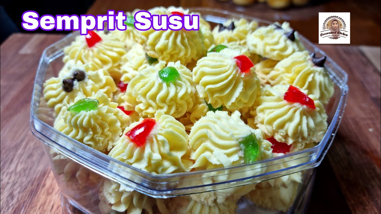Semprit Susu, Resep Kue Lebaran Tergampang