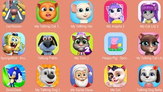 My Talking Cat Tommy,Peppa Pig,My Talking Hal,My Tom 2,My Angela 2,My Cat Lily 2,My Talking Dog 2 screenshot 2