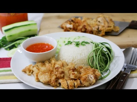 Thai Style Fried Chicken and Rice ข้าวมันไก่ทอด - Episode 101