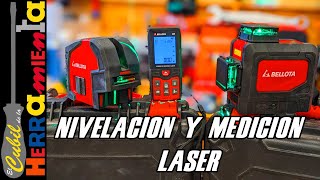 NIVELES Y MEDIDOR LASER PARA CONSTRUCCION DE BELLOTA HERRAMIENTAS