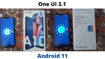 Samsung Galaxy A10s One UI Core 3.1 (Android 11) Upgrade