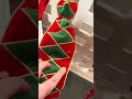 Raz 4" X 5 Yds Velvet Diamond Pattern Wired Christmas Ribbon R4671755