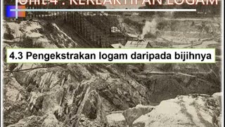 SAINS TING 3 BAB 4  3 KEREAKTIFAN LOGAM PENGEKSTRAKAN LOGAM DARIPADA BIJIHNYA
