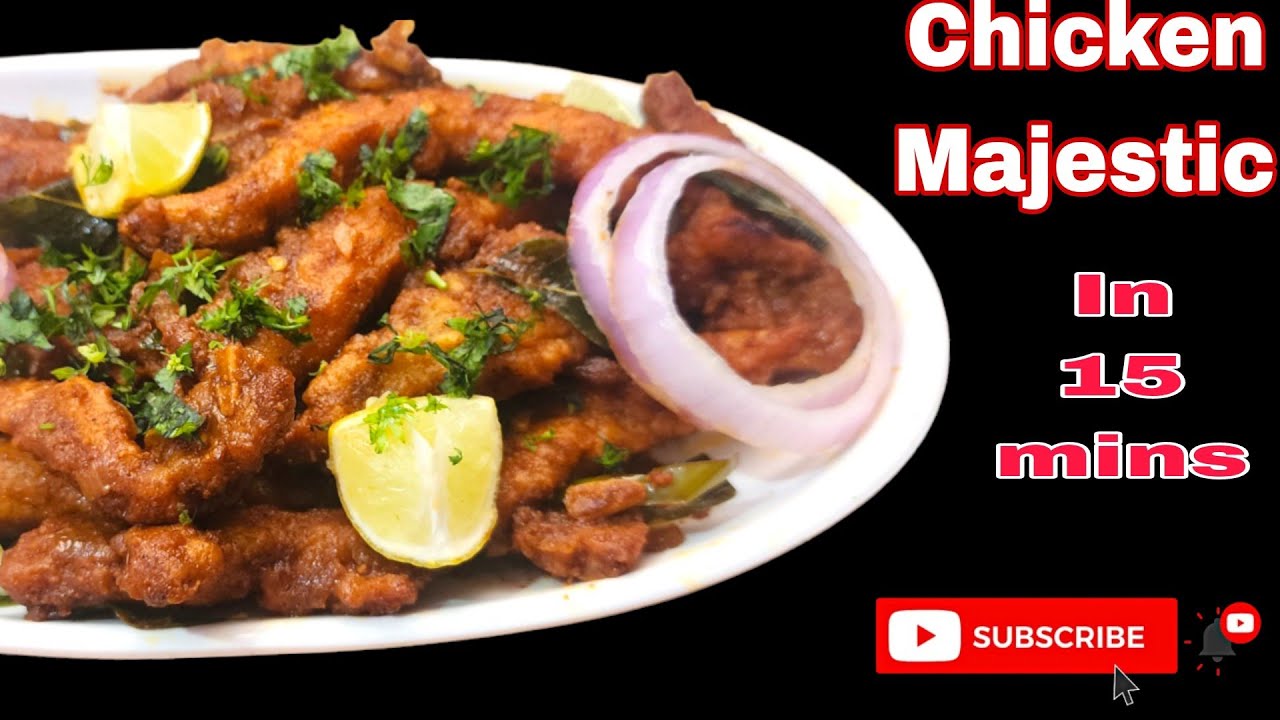 Restaurant Style Chicken Majestic Chicken Majestic In TeluguMajestic