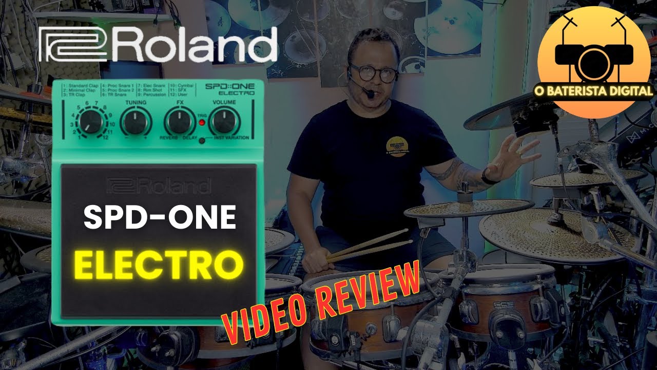 Roland SPD-One (ELECTRO) - Video review - YouTube