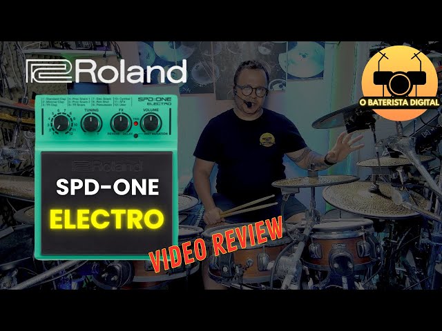 Roland SPD-One (ELECTRO) - Video review - YouTube