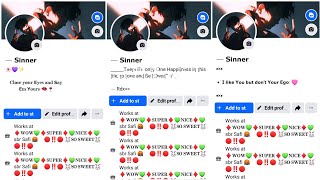2023 Attitude Facebook Bio ❤️ || Stylish bio for Facebook || by @TrickMasterInd