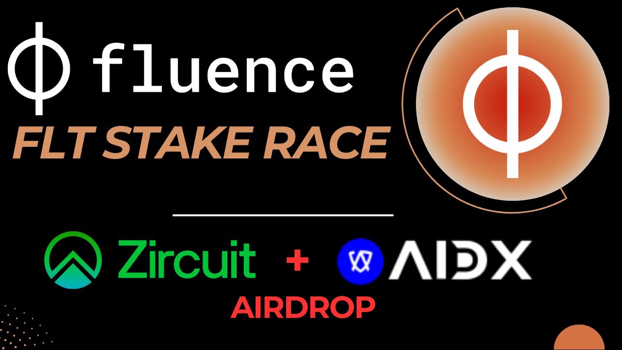 Fluence FLT Stake Race - Earning Points | Zircuit and Aigisos Airdrop Claim