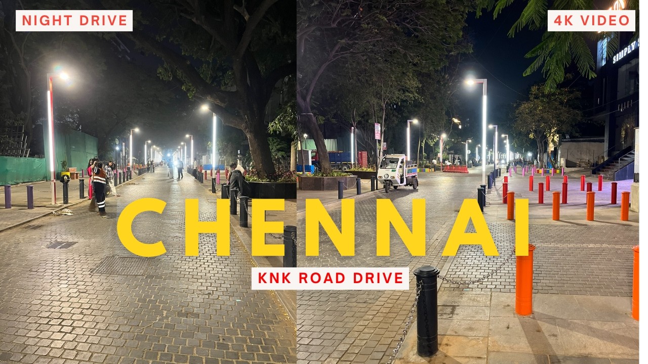 Chennai KNK road night drive #chennai #knkroad #nightdrive #nightdrive #mountroad #trending #4k