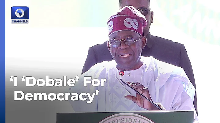 [Full Speech] I ‘Dobale’ For Democracy, Tinubu Reacts To Slip At Democracy Day Parade