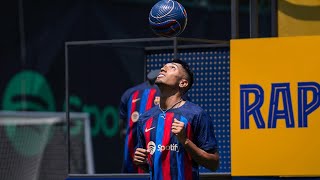 RAPHINHA'S FIRST TOUCHES AS A BARÇA PLAYER I OFFICIAL PRESENTATION ⚽🔵🔴