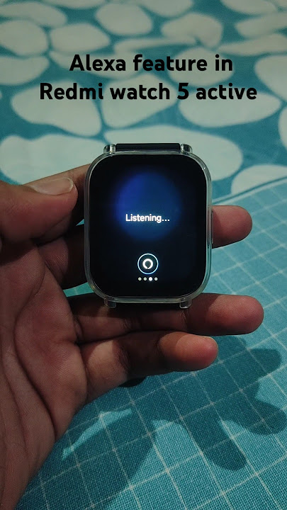 Alexa in Redmi watch 5 active only in ₹2800 #shorts#