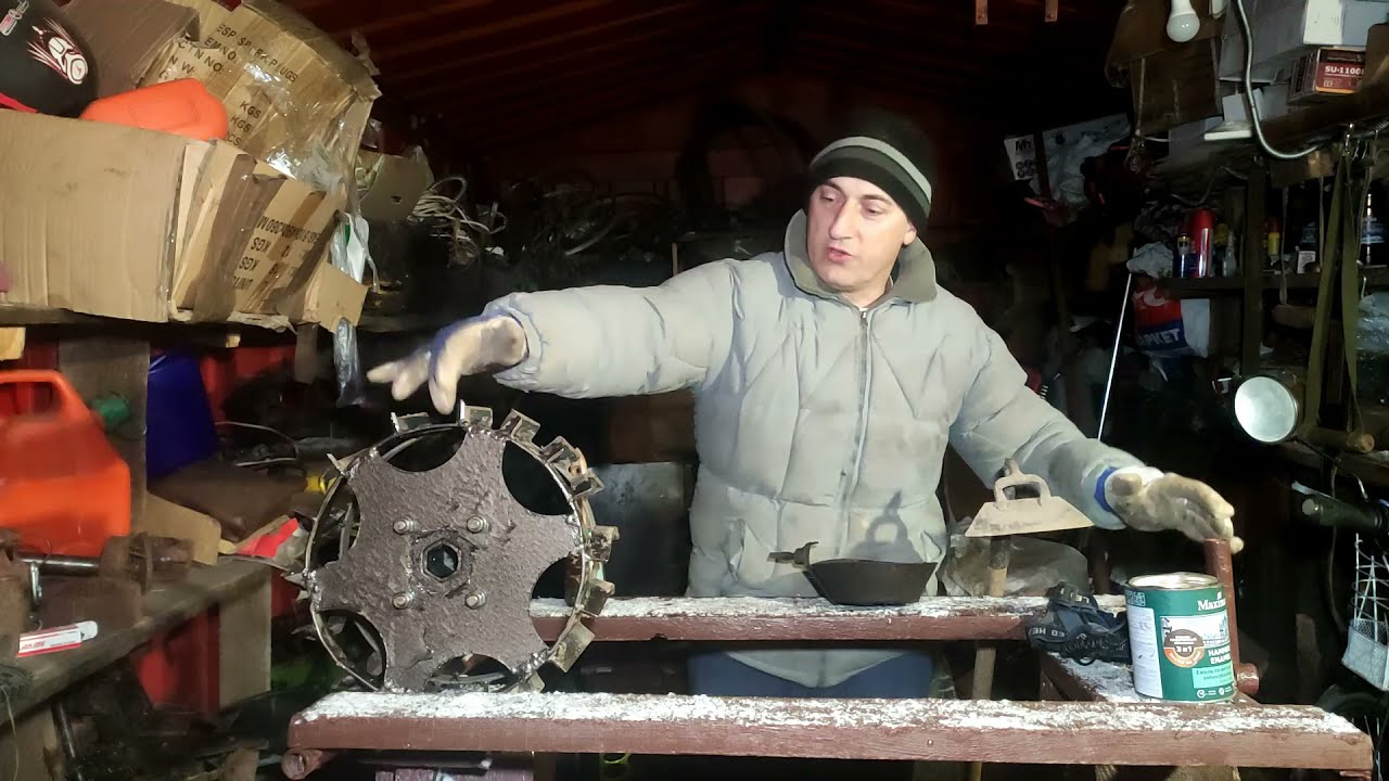 Консервация инструментов и навесного оборудования на зиму - YouTube