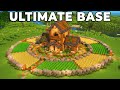 Minecraft ultimate survival base w secret basement tutorial