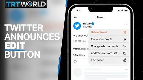 ‘Edit’ button for Twitter on the cards