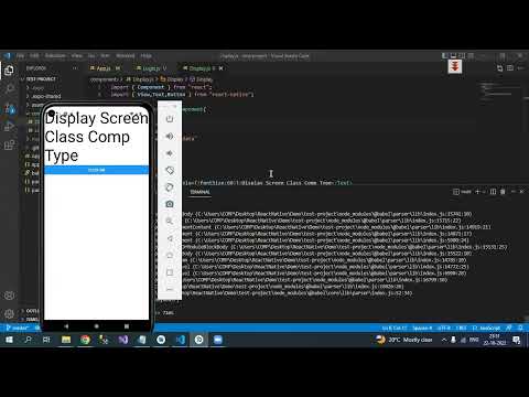 React Native Tutorial - 08 - State & UseState in React Native