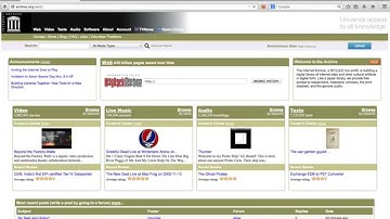 the Wayback Machine