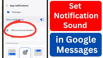 Google Messages Notification Sound Change Problem | How to Set Notification Sound on Google Messages