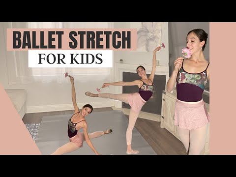 BALLET CLASS STRETCH for KIDS | Learn How to Stretch like a Ballerina