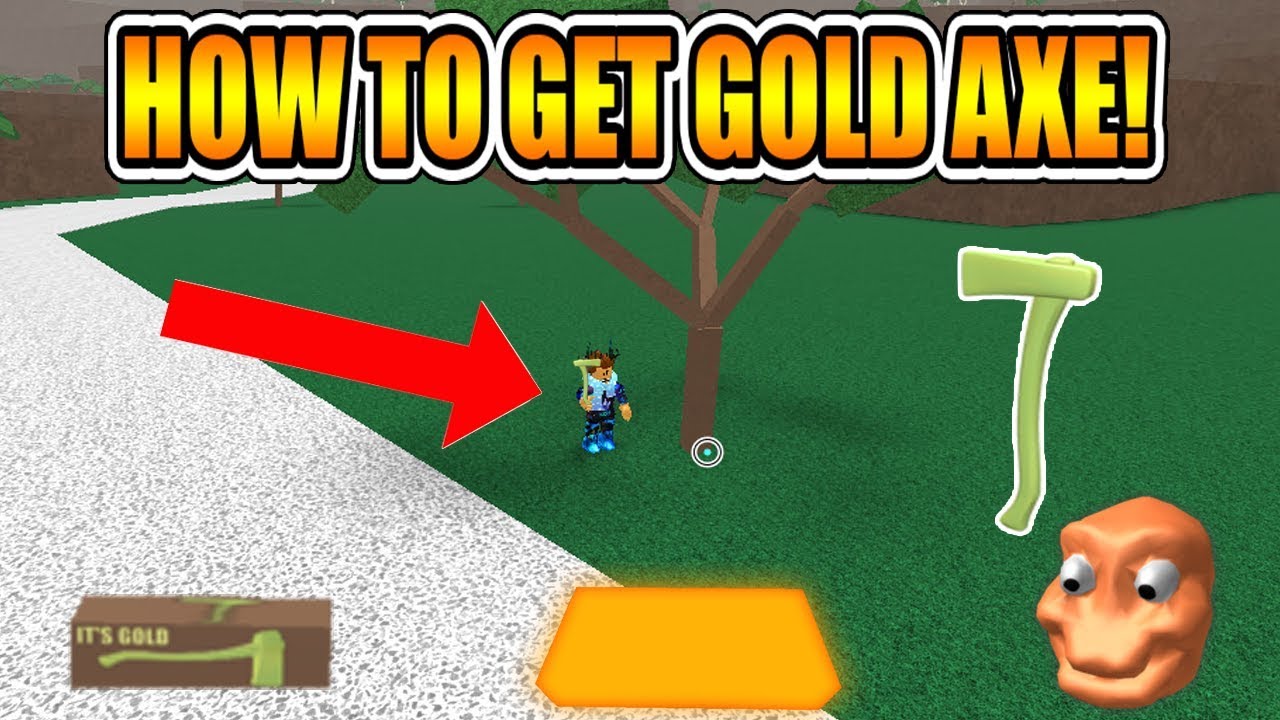 How To Get Gold Axe New Method Not Patched Lumber Tycoon 2 Roblox Youtube - roblox lumber tycoon 2 axe wiki