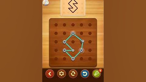 Line Puzzle String Art Acacia Level 18 Solution
