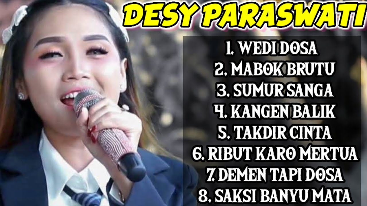 KOLEKSI LAGU TARLING PILIHAN TERPOPULER - DESY PARASWATI - ( WEDI DOSA - MABOK BRUTU )