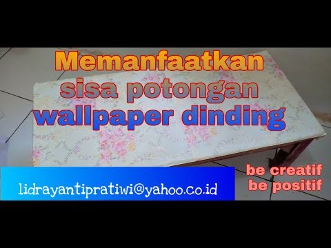 Video: Cara menggunakan sisa wallpaper