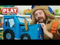 КукуРlay - Как найти игрушку наощупь Синий Трактор - Поиграйка с Пилотом Винтиком
