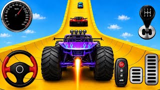 Monster Truck Rampage 🚛 | Crazy Mega Ramp Crash Challenge