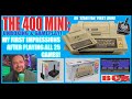 Bcb 132 the 400 mini atari 400 mini unboxing  gameplay my first impressions after 25 games