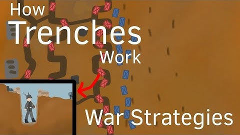 How Trenches Work || War Strategies
