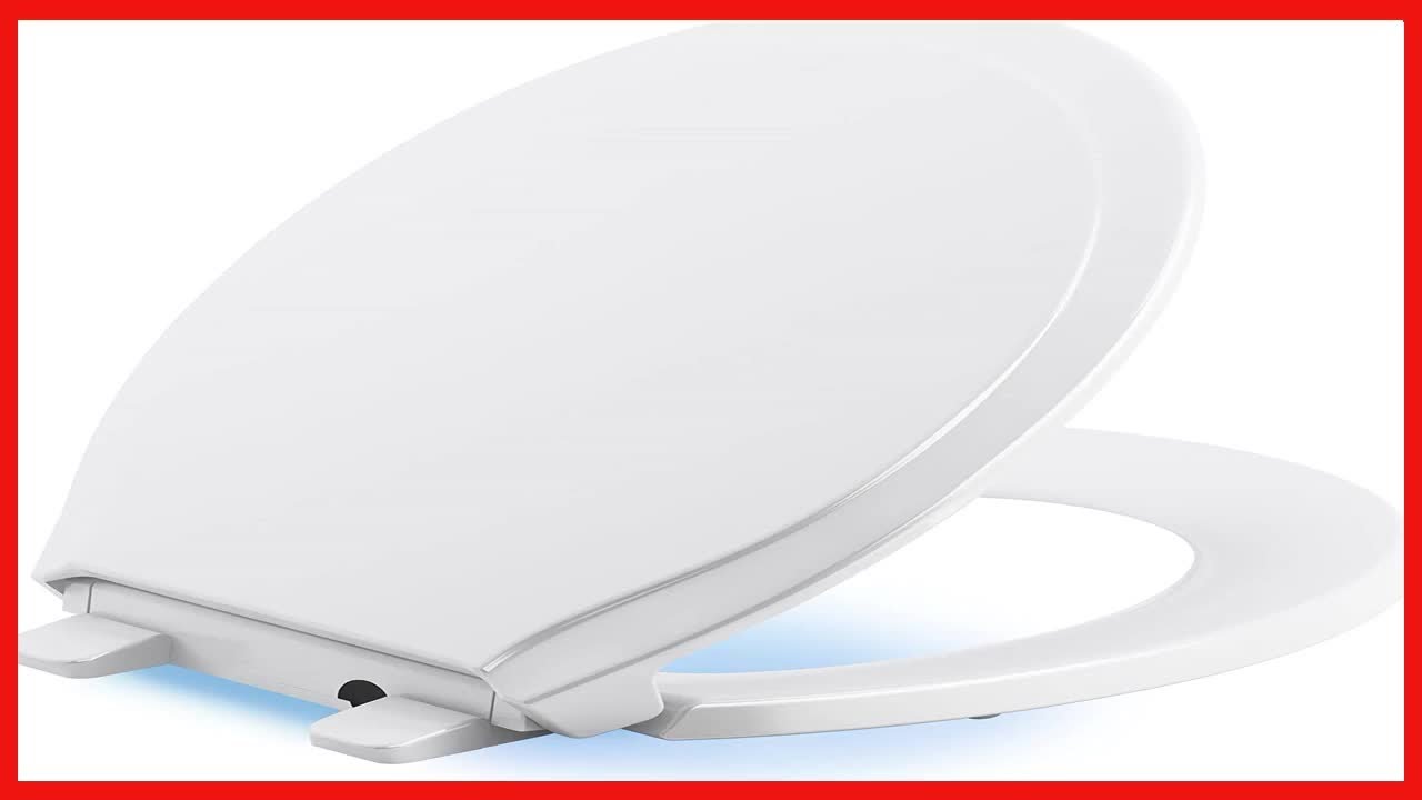 Kohler 780590 Rutledge Toilet seat, White YouTube