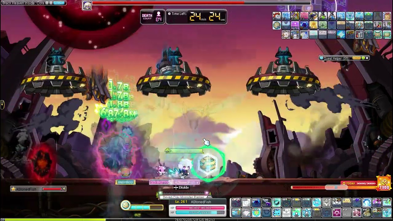 [GMS Reboot] Maplestory - Illium Hlotus solo