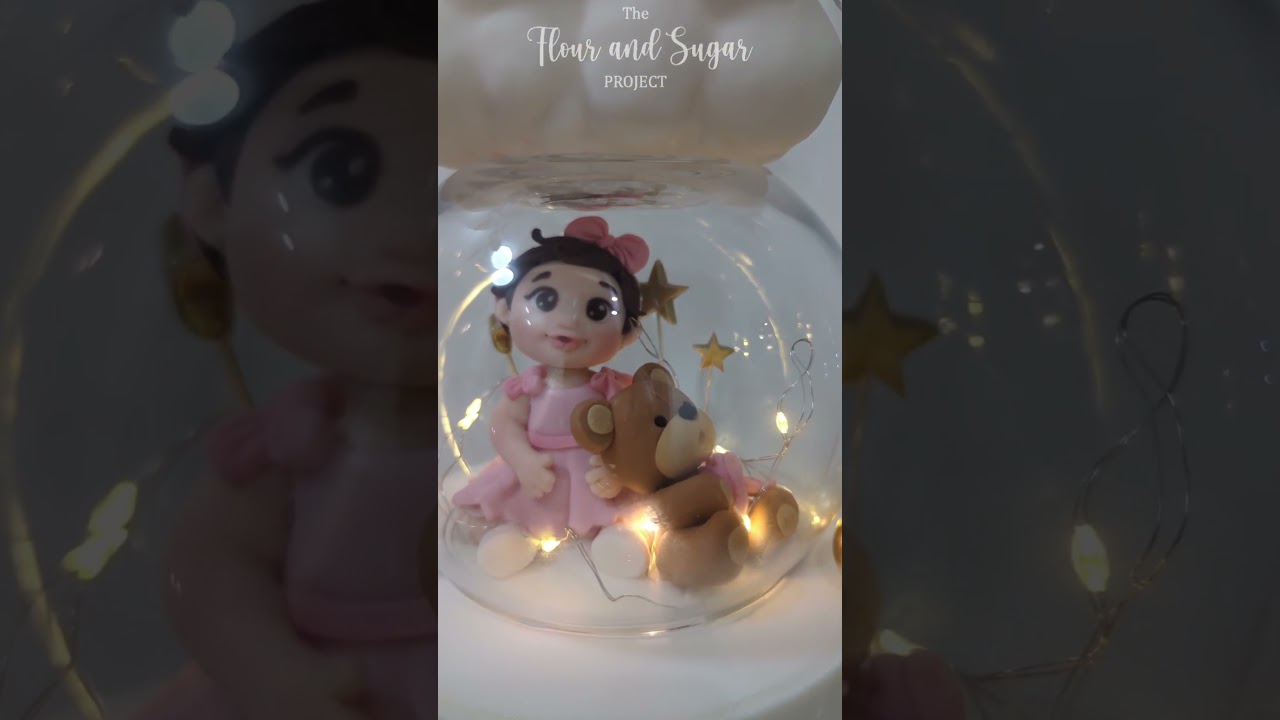 Moon and stars theme cake 