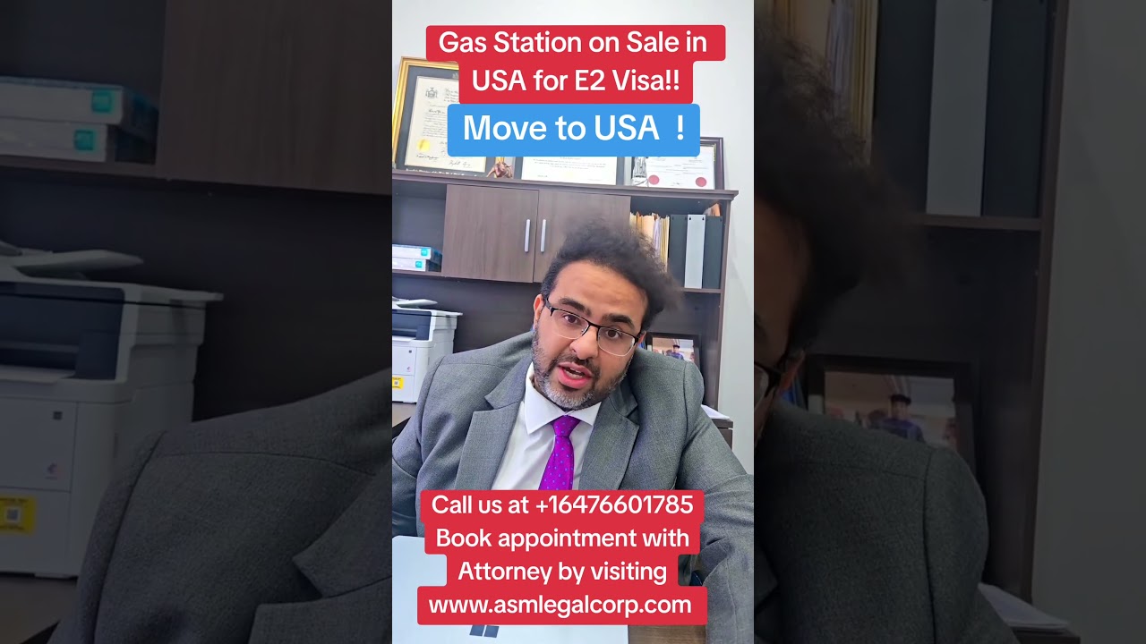 Gas Station on Sale in USA for E2 Visa! Move to USA! 