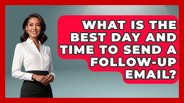 What Is The Best Day And Time To Send A Follow-up Email? - Job Success Network